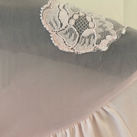 Vintage Shadowline Pink Robe Large - Picture 8 of 11